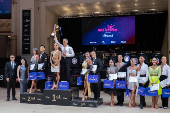 2025 Super Grand Prix PD Latin blackpool podium